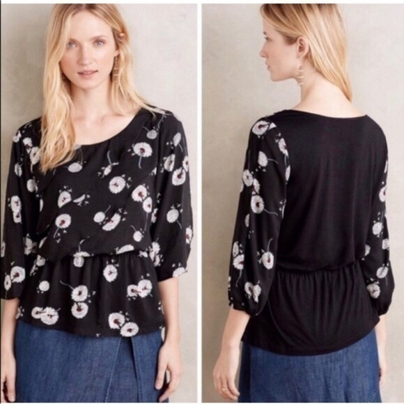 Anthropologie‎ Dandelion Top - Picture 1 of 15